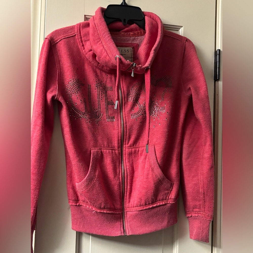 Guess Pink Hoodie Jacket size S
#1